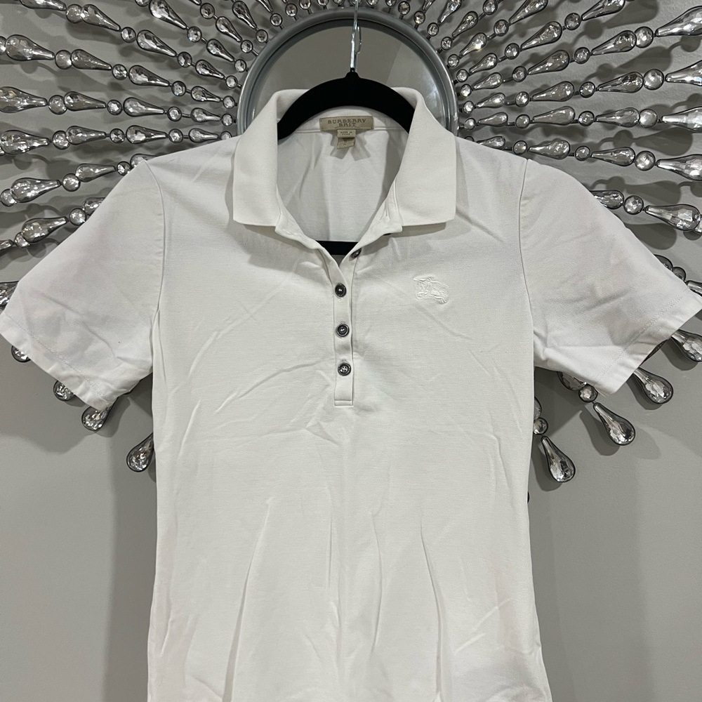 Burberry Brit White Polo Shirt